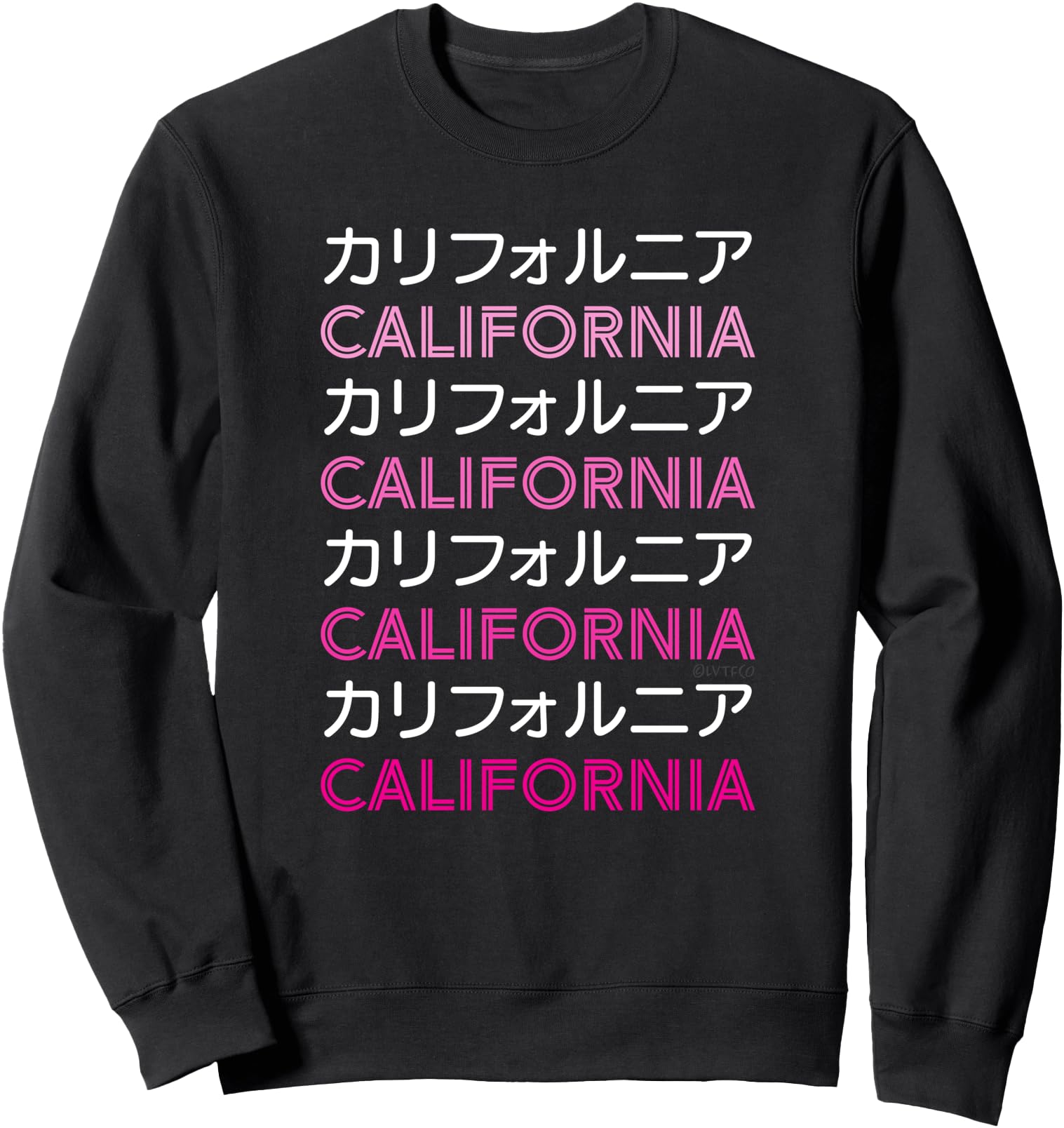 Handcrafted California Japanese Sweatshirt - Custom Art Print Men Women - T-Shirt, Sweatshirt, Hoodie