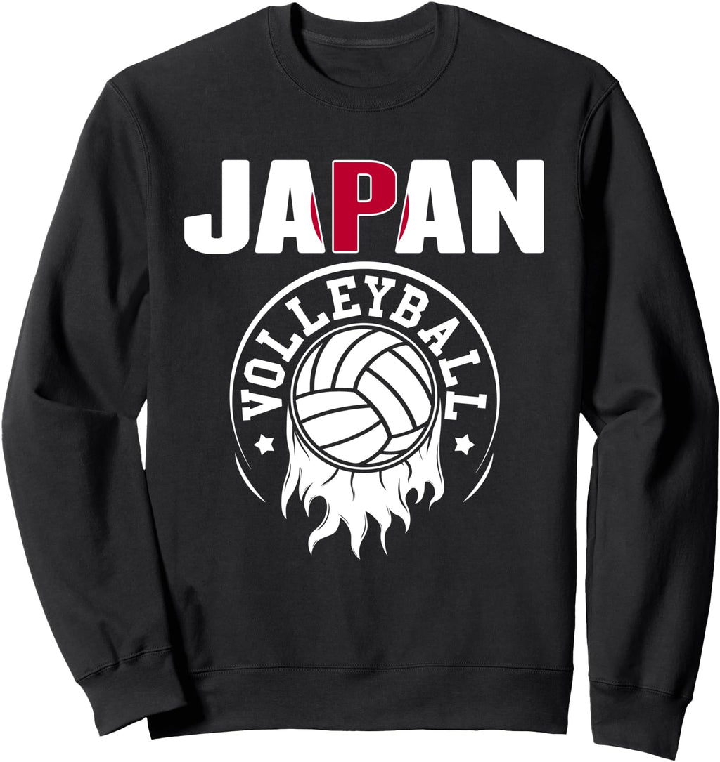Proud Japan Volleyball Fans Jersey Sweatshirt - Novelty Apparel Unisex - T-Shirt, Sweatshirt, Hoodie