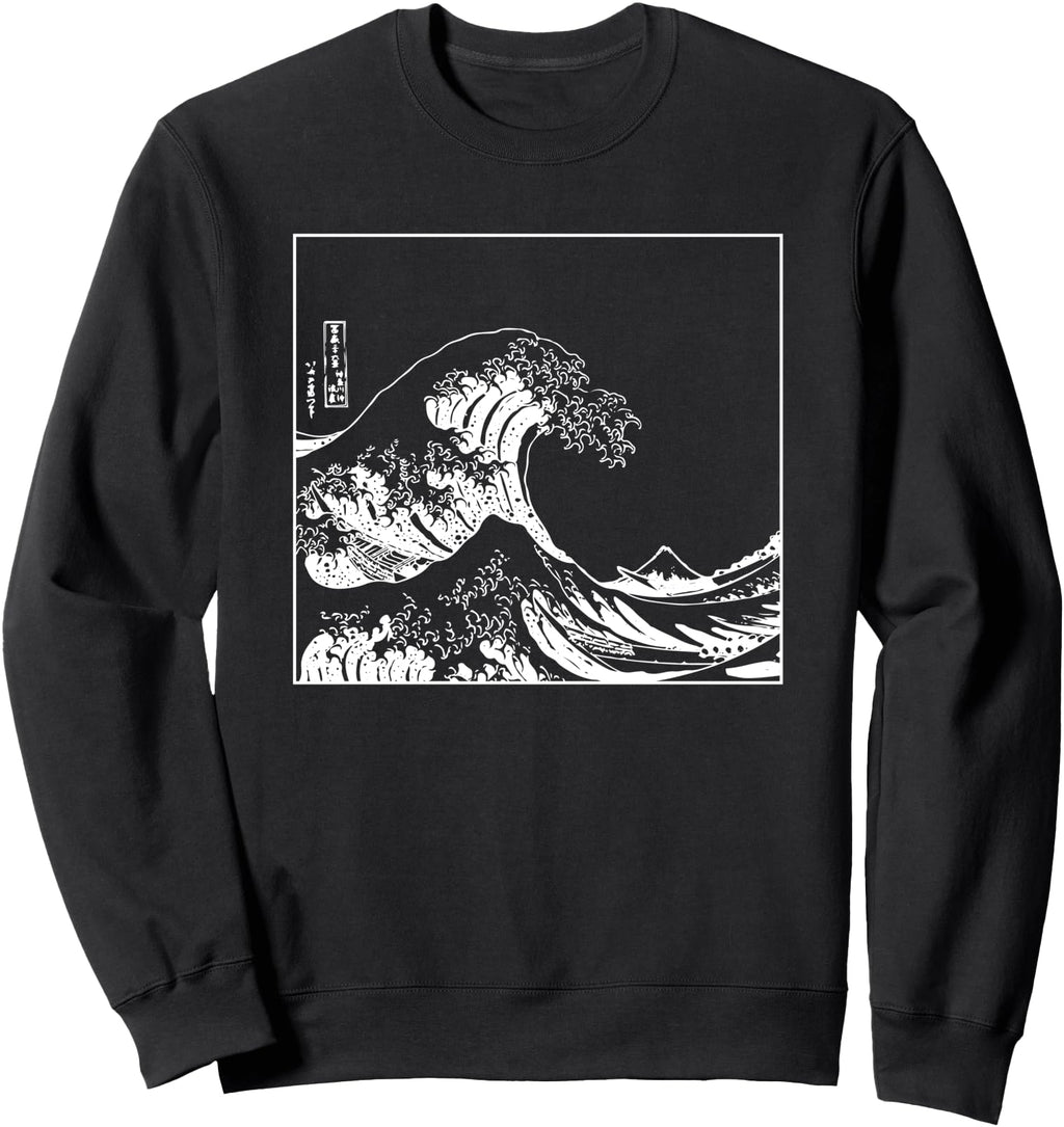 Authentic Great Wave Off Kanagawa T-Shirt - Custom Art Print Men Women - T-Shirt, Sweatshirt, Hoodie