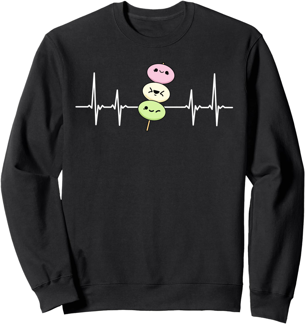Authentic Heartbeat Kawaii Dango Japanese T-Shirt - Novelty Apparel Unisex - T-Shirt, Sweatshirt, Hoodie