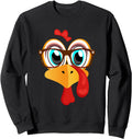 Original Turkey Face Thanksgiving T-Shirt - Novelty Apparel for Adults - T-Shirt, Sweatshirt, Hoodie