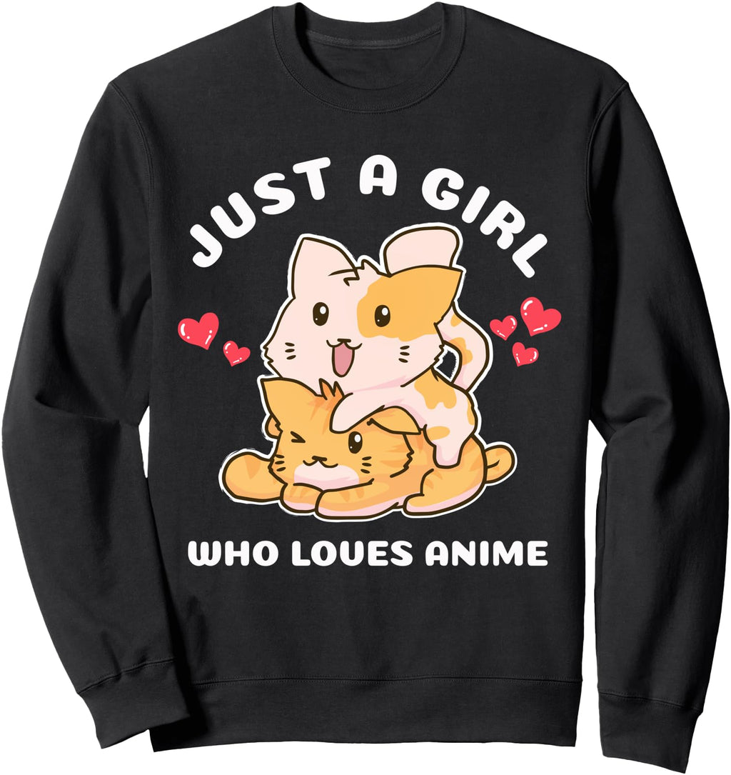 Exclusive Kawaii Cat Neko Anime Artist Hoodie - Unique Graphic Men Women - T-Shirt, Sweatshirt, Hoodie