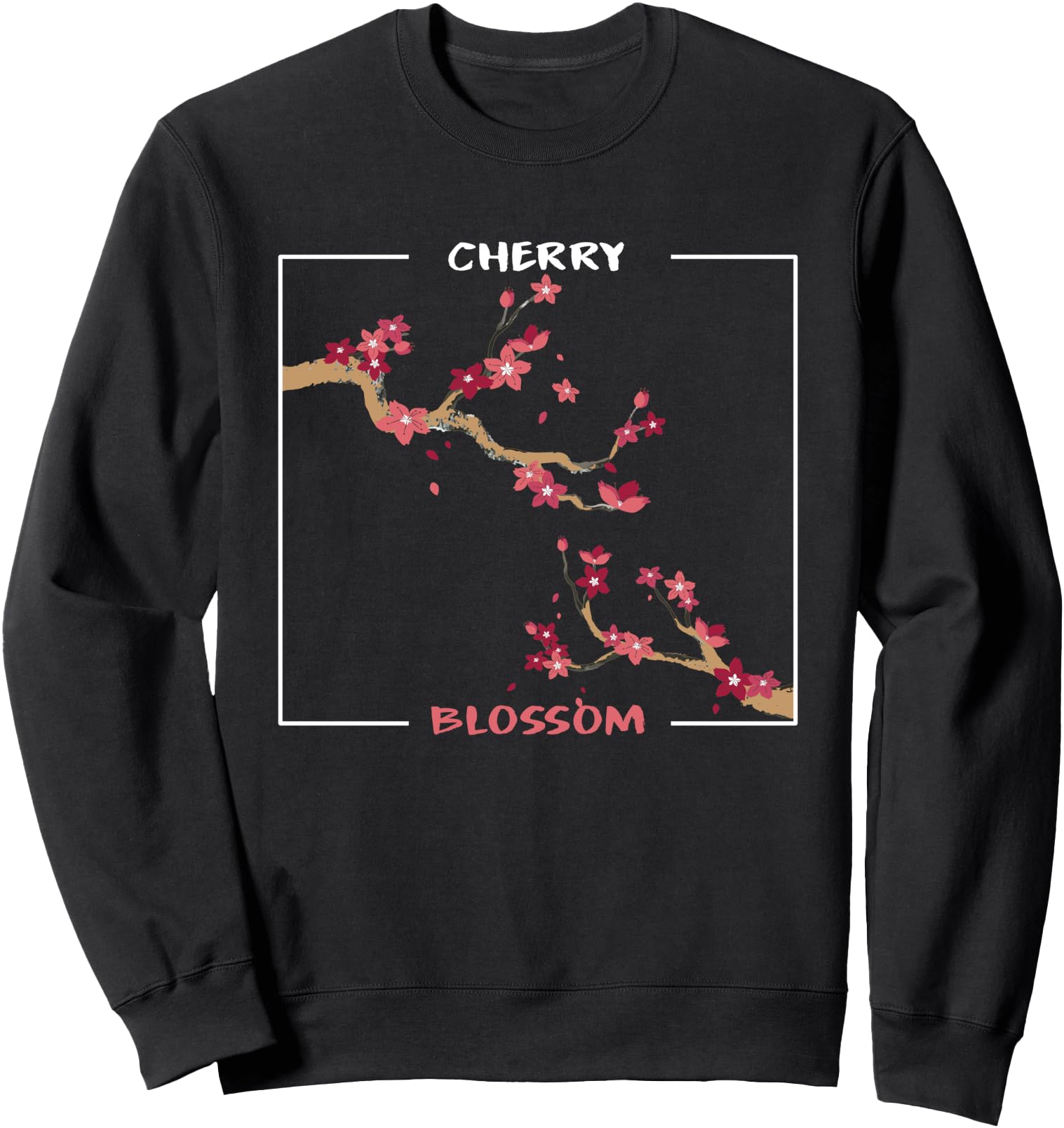 Flower Spring Festival Japanese Sweatshirt - Graphic Print for Adults - T-Shirt, Sweatshirt, Hoodie