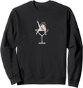 Betty Boop Martini Betty Artist Sweatshirt - Graphic Print Men Women - T-Shirt, Sweatshirt, Hoodie