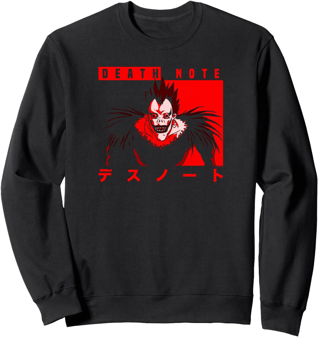 Death Note Ryuk Red Block Reflection T-Shirt - Fun Novelty Design Unisex - T-Shirt, Sweatshirt, Hoodie