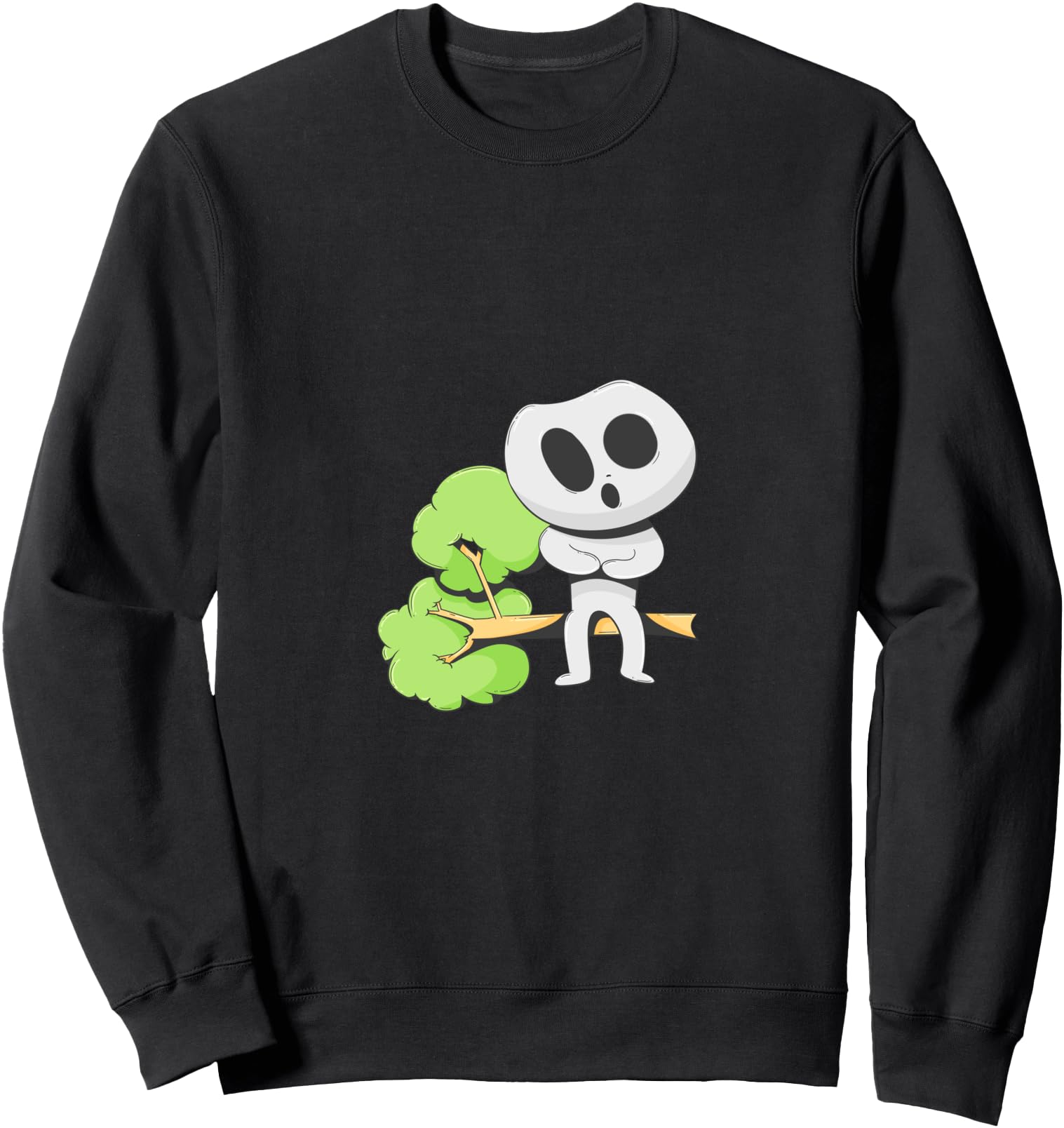 Kodama Forest Spirit Folklore Japanese Hoodie - Graphic Print for Adults - T-Shirt, Sweatshirt, Hoodie
