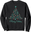 Authentic Cat Merry Catmas Cats Tree Hoodie - Custom Art Print Unisex - T-Shirt, Sweatshirt, Hoodie