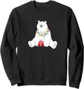 Authentic Holiday Polar Bear W Hoodie - Casual Everyday Wear Men Women - T-Shirt, Sweatshirt, Hoodie