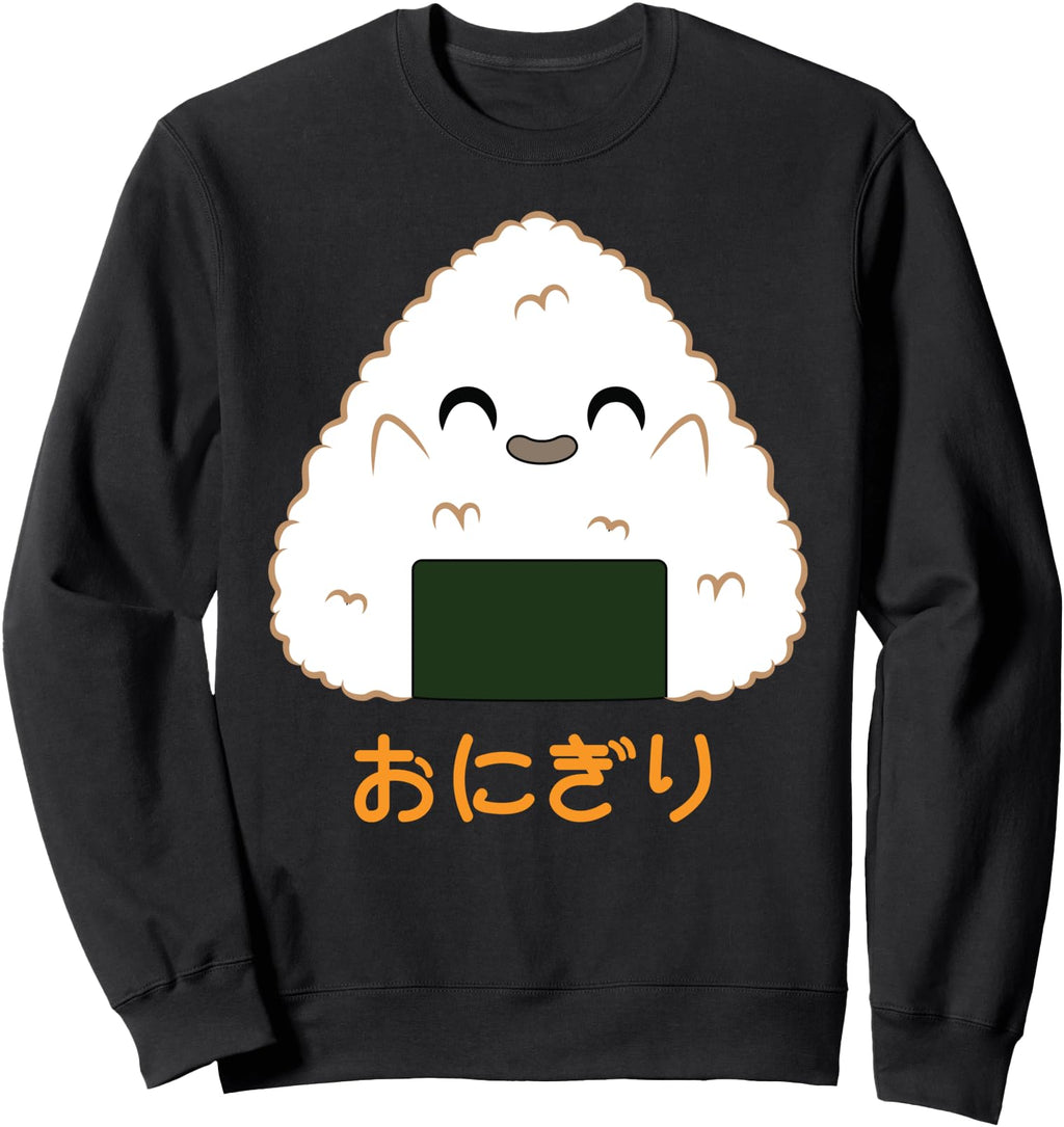 Onigiri Sushi Rice Japanese Art Anime T-Shirt - Novelty Apparel Unisex - T-Shirt, Sweatshirt, Hoodie