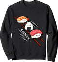 Handcrafted Sushi Sliding T-Shirt - Fun Novelty Design Men Women - T-Shirt, Sweatshirt, Hoodie