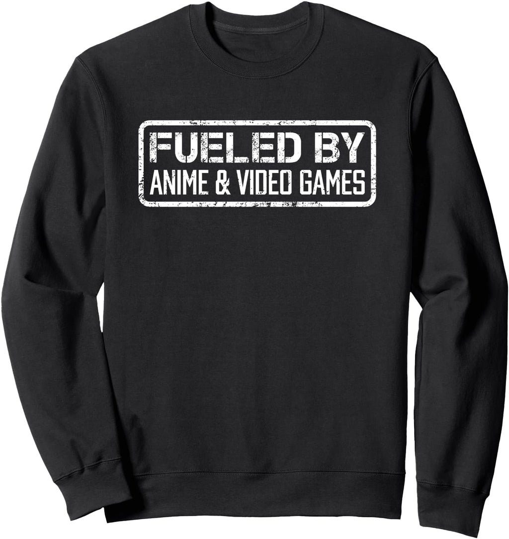 Authentic Fueled Anime Video Games Sweatshirt - Unique Graphic for Adults - T-Shirt, Sweatshirt, Hoodie