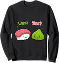 Original Wasa Bae Kawaii Sushi Roll T-Shirt - Novelty Apparel for Adults - T-Shirt, Sweatshirt, Hoodie