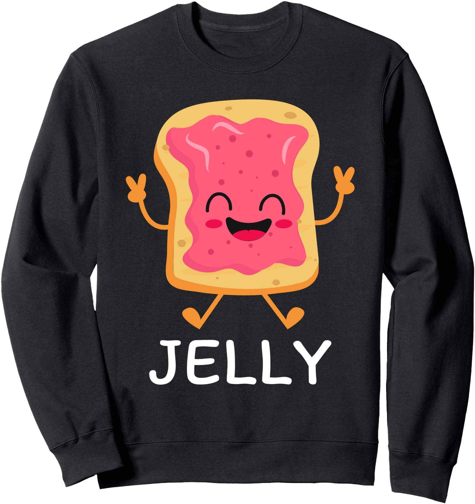 Authentic Couple Peanut Butter And Sweatshirt - Unique Graphic for Adults - T-Shirt, Sweatshirt, Hoodie