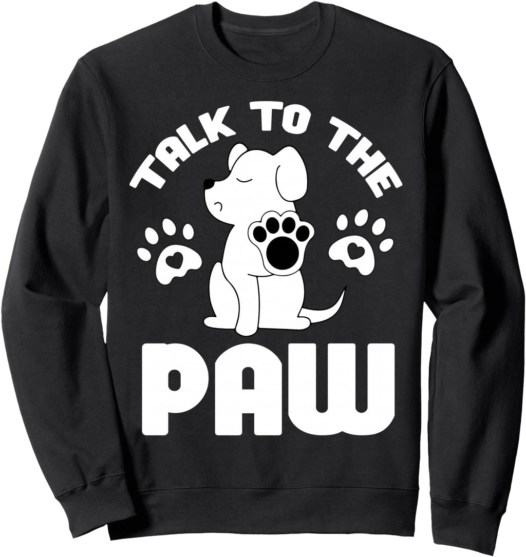 Handcrafted Puppy Love Heart Dog Sweatshirt - Streetwear Style Men Women - T-Shirt, Sweatshirt, Hoodie