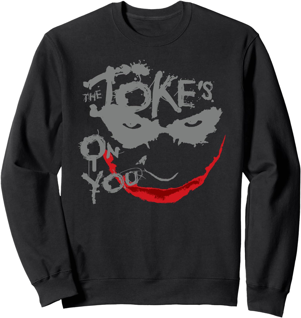 Authentic Dc Dark Knight Joker Hoodie - Casual Everyday Wear Men Women - T-Shirt, Sweatshirt, Hoodie