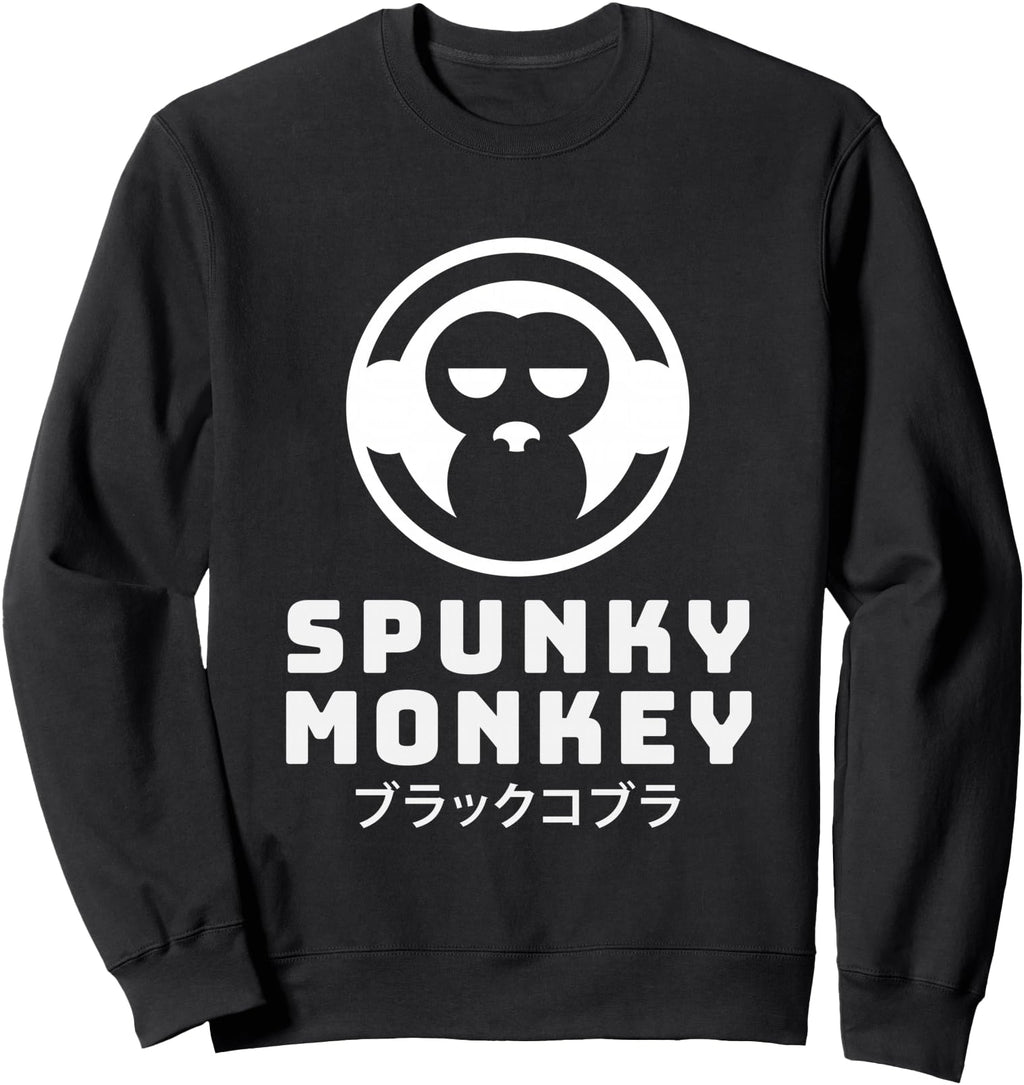 Original Cyberpunk Spunky Monkey Hoodie - Graphic Print for Adults - T-Shirt, Sweatshirt, Hoodie