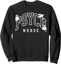 Handcrafted Psych Nurse Halloween T-Shirt - Graphic Print for Adults - T-Shirt, Sweatshirt, Hoodie