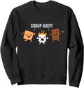 Handcrafted Group Hug Camping Campfire Hoodie - Unique Graphic for Adults - T-Shirt, Sweatshirt, Hoodie