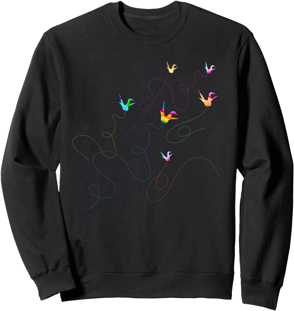 Handcrafted Paper Folding Artist Japanese Hoodie - Minimalist Print Unisex - T-Shirt, Sweatshirt, Hoodie