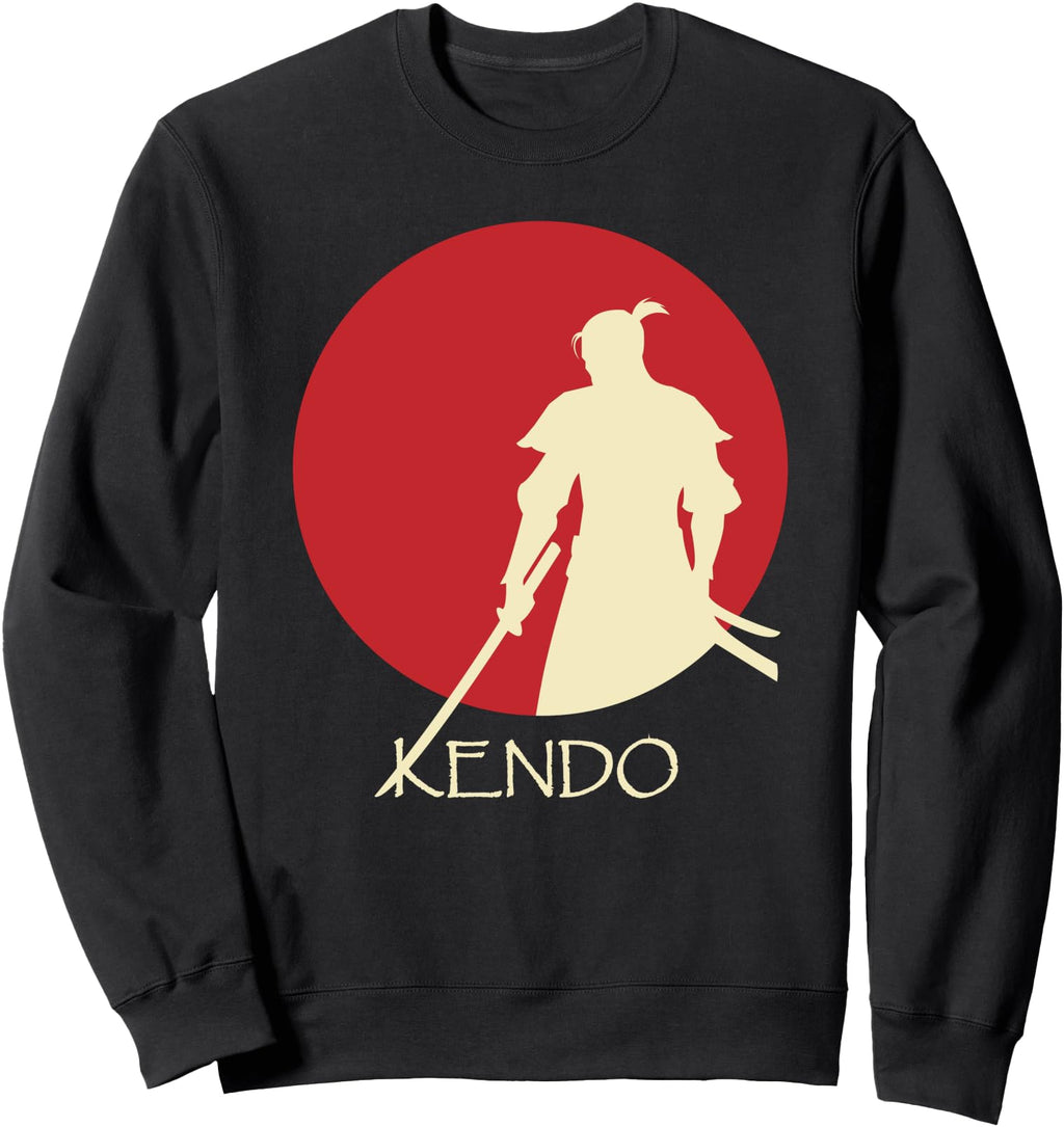 Exclusive Kendo Japanese Martial Sweatshirt - Minimalist Print for Adults - T-Shirt, Sweatshirt, Hoodie