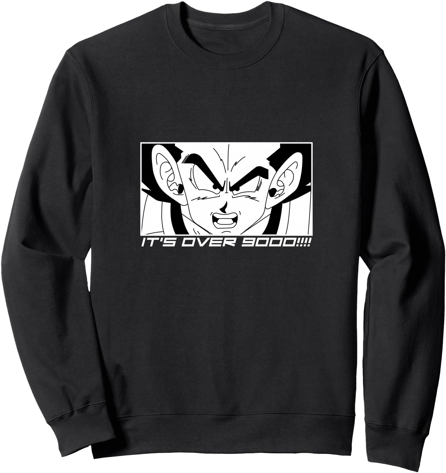 Exclusive It S Over 9000 Anime Manga Hoodie - Unique Graphic for Adults - T-Shirt, Sweatshirt, Hoodie