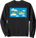 Authentic Simpsons Logo Sweatshirt - Casual Everyday Wear Men Women - T-Shirt, Sweatshirt, Hoodie
