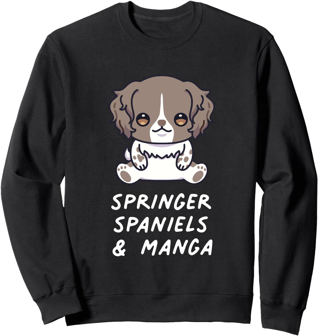 Exclusive Springer Spaniels Manga T-Shirt - Streetwear Style Men Women - T-Shirt, Sweatshirt, Hoodie