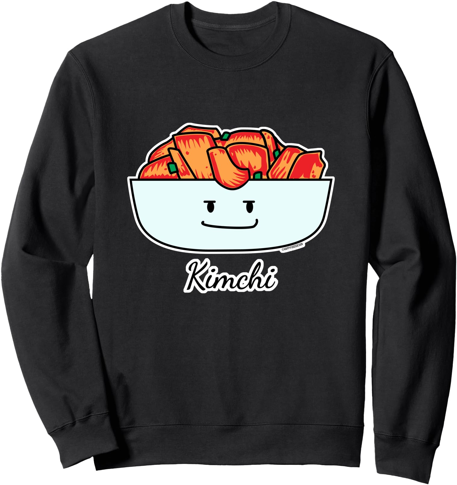 Authentic Happy Kimchi Kimchee Bowl T-Shirt - Novelty Apparel Men Women - T-Shirt, Sweatshirt, Hoodie