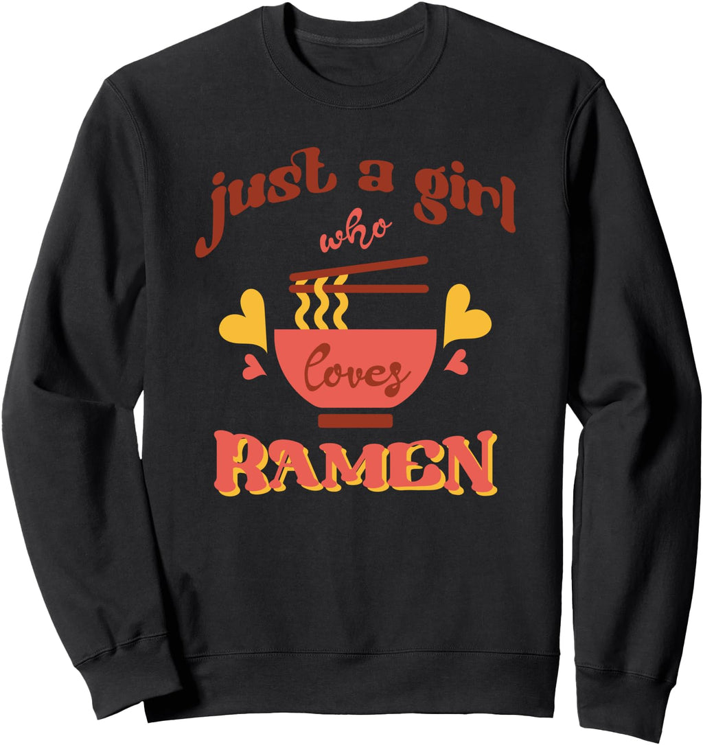Ramen Japanese Ramen Noodles Anime Sweatshirt - Minimalist Print Men Women - T-Shirt, Sweatshirt, Hoodie