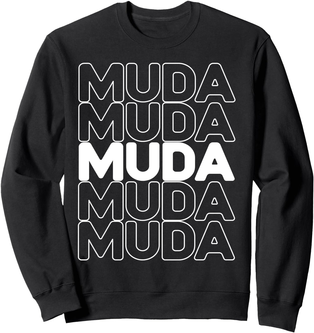 Muda Muda Muda Weeb Anime Japan Hoodie - Casual Everyday Wear Men Women - T-Shirt, Sweatshirt, Hoodie