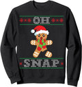 Handcrafted Gingerbread Oh Sweatshirt - Casual Everyday Wear for Adults - T-Shirt, Sweatshirt, Hoodie