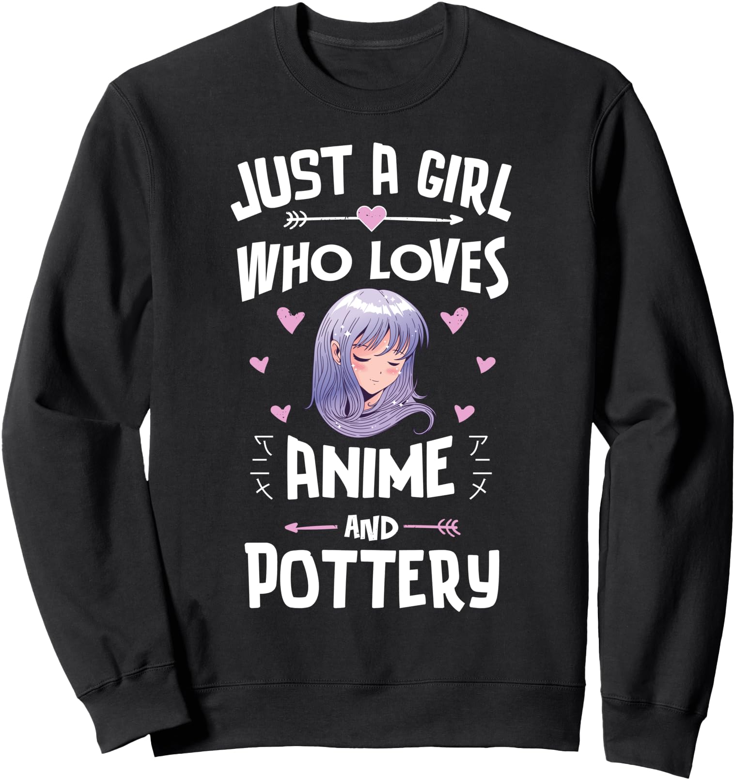 Exclusive Just Who Loves Anime And Hoodie - Custom Art Print Men Women - T-Shirt, Sweatshirt, Hoodie
