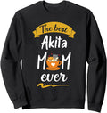 Exclusive Best Akita Mom Ever Japanese Hoodie - Graphic Print Men Women - T-Shirt, Sweatshirt, Hoodie