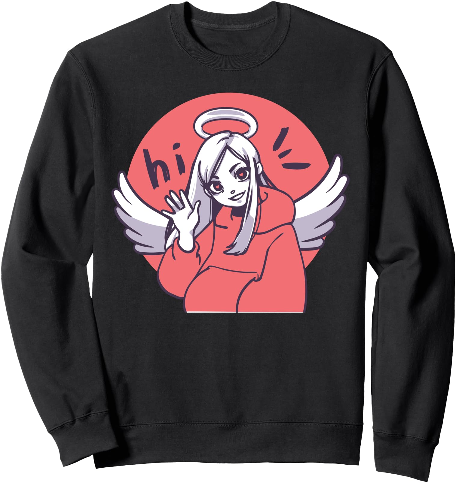 Anime Angel Wing Japanese Aesthetics T-Shirt - Graphic Print Men Women - T-Shirt, Sweatshirt, Hoodie