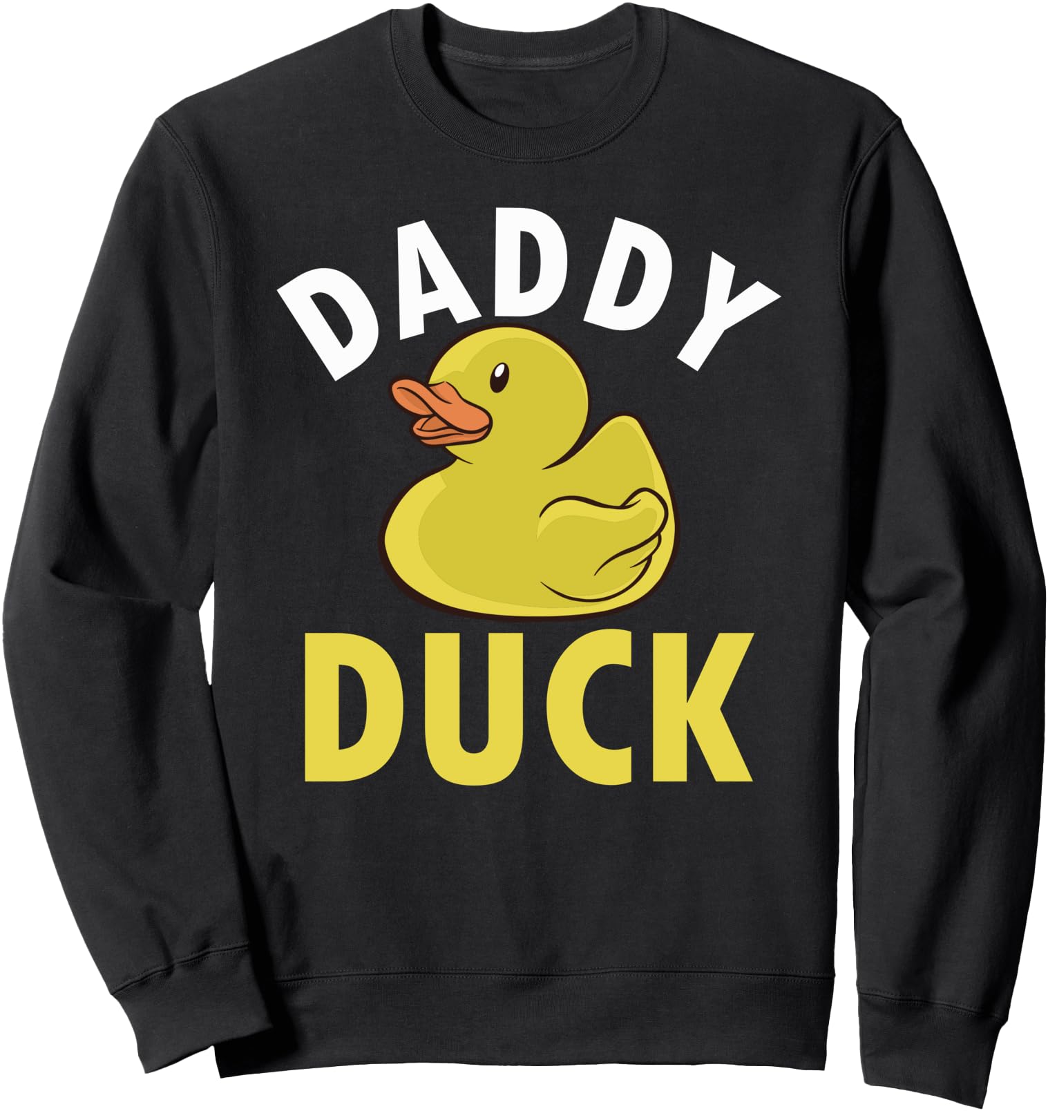Original Daddy Duck Dad Duck Sweatshirt - Aesthetic Graphic for Adults - T-Shirt, Sweatshirt, Hoodie