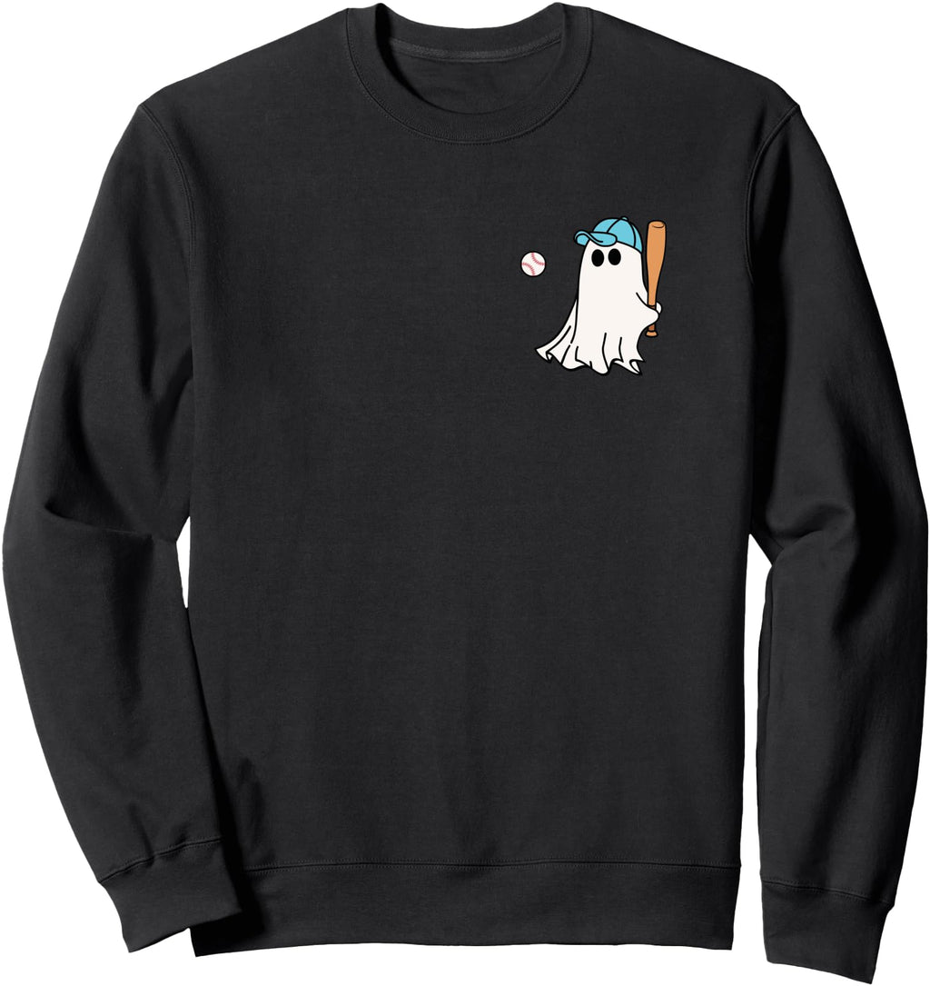 Original Baseball Halloween Sweatshirt - Minimalist Print for Adults - T-Shirt, Sweatshirt, Hoodie