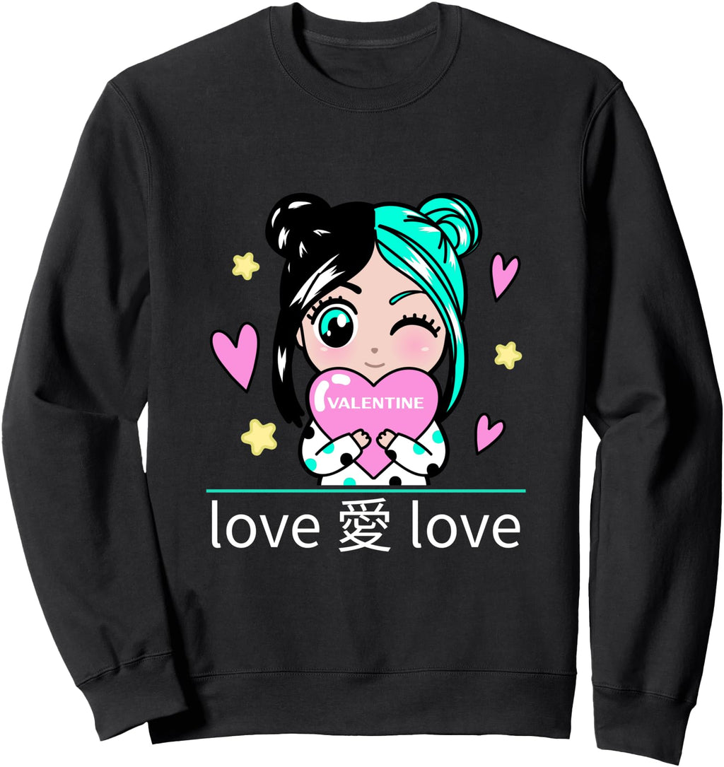 Anime Valentine Teen Japanese T-Shirt - Casual Everyday Wear Men Women - T-Shirt, Sweatshirt, Hoodie