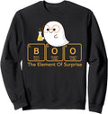 Original Chemistry Boo Element Sweatshirt - Graphic Print for Adults - T-Shirt, Sweatshirt, Hoodie