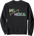 Ani Freaking Megical Anime Sweatshirt - Custom Art Print for Adults - T-Shirt, Sweatshirt, Hoodie