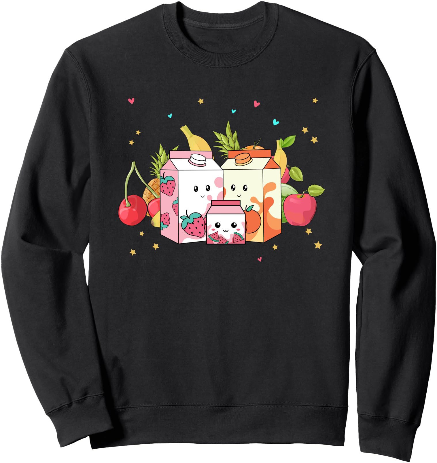 Original Manga Kawaii Milkshake Sweatshirt - Aesthetic Graphic Unisex - T-Shirt, Sweatshirt, Hoodie