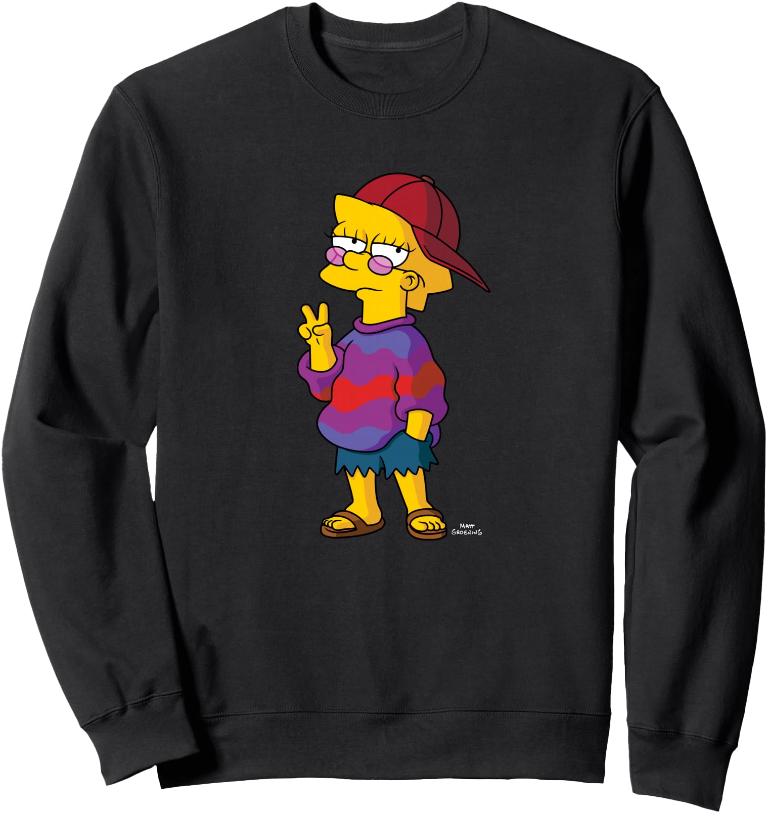 Simpsons Lisa Rare Sweatshirt - Streetwear Style Unisex - T-Shirt, Sweatshirt, Hoodie