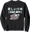 Authentic Sad Aesthetic Japanese T-Shirt - Streetwear Style Men Women - T-Shirt, Sweatshirt, Hoodie