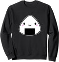 Exclusive Kawaii Rice Ball Sweatshirt - Custom Art Print for Adults - T-Shirt, Sweatshirt, Hoodie