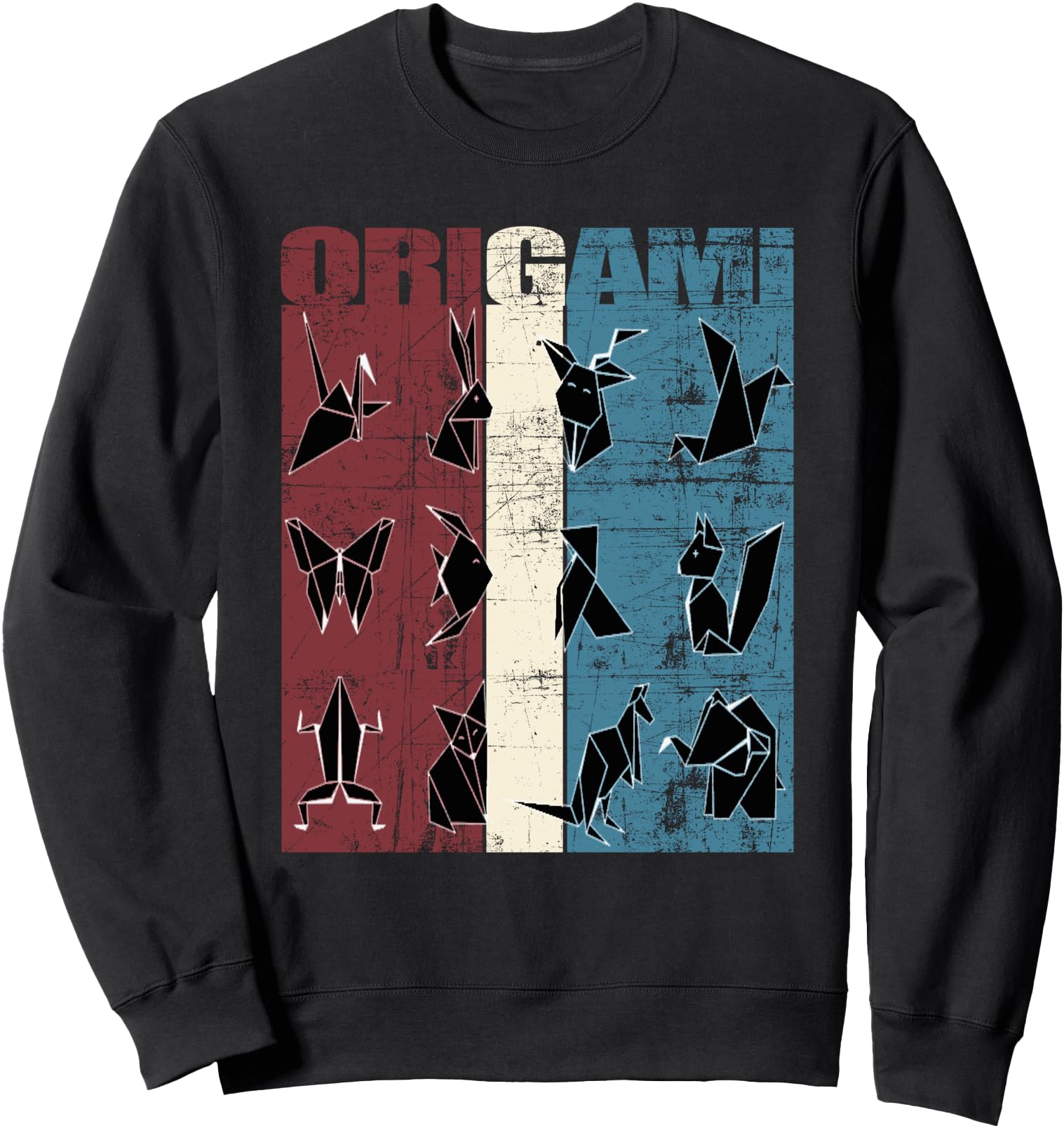 Original Origami Japanese Origami Sweatshirt - Streetwear Style Unisex - T-Shirt, Sweatshirt, Hoodie