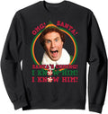 Original Elf Omg Santa I Know Him Sweatshirt - Graphic Print Men Women - T-Shirt, Sweatshirt, Hoodie