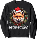 Original Merry Foxmas Decoration Sweatshirt - Aesthetic Graphic Unisex - T-Shirt, Sweatshirt, Hoodie
