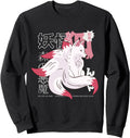 Authentic Kitsune Japanese Fox Hoodie - Aesthetic Graphic for Adults - T-Shirt, Sweatshirt, Hoodie