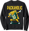 Packaholic Green Bay Cheese Dabbing Hoodie - Graphic Print for Adults - T-Shirt, Sweatshirt, Hoodie
