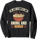 Simple Anime And Ramen Ramen Japan Hoodie - Minimalist Print Men Women - T-Shirt, Sweatshirt, Hoodie