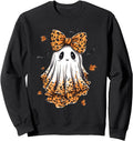 Original Preppy Coquette Bow Boo Sweatshirt - Unique Graphic for Adults - T-Shirt, Sweatshirt, Hoodie